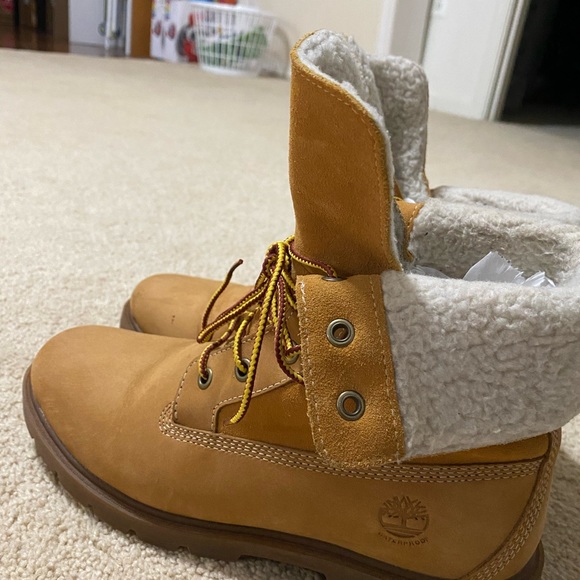 Timberland fleece fold down boots - Picture 3 of 10